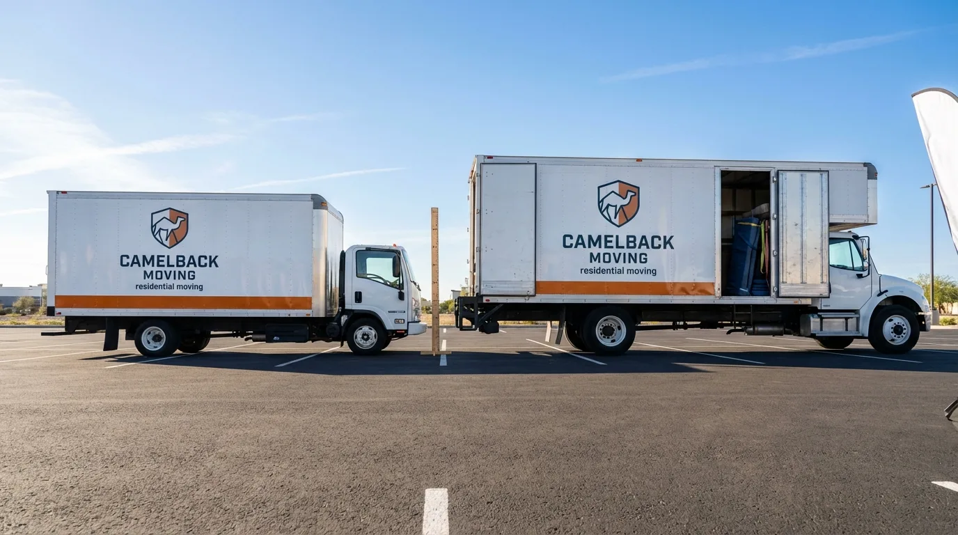 Moving truck size capacity guide in Ypsilanti